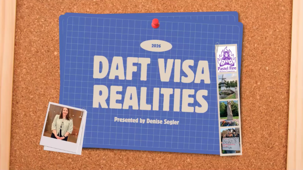 Cover slide to The Practical American’s Guide to Moving to the Netherlands webinar presentation